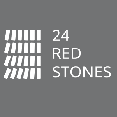 st model 24 red stones